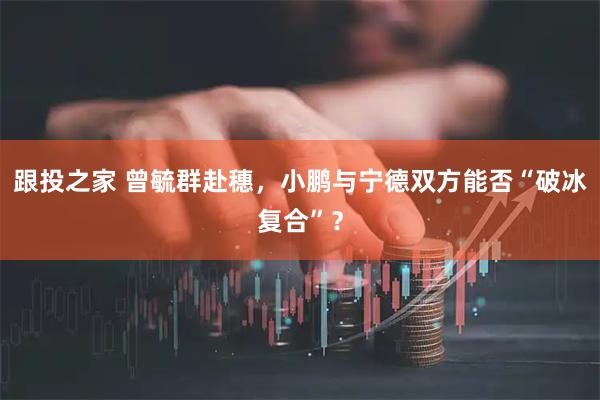 跟投之家 曾毓群赴穗，小鹏与宁德双方能否“破冰复合”？